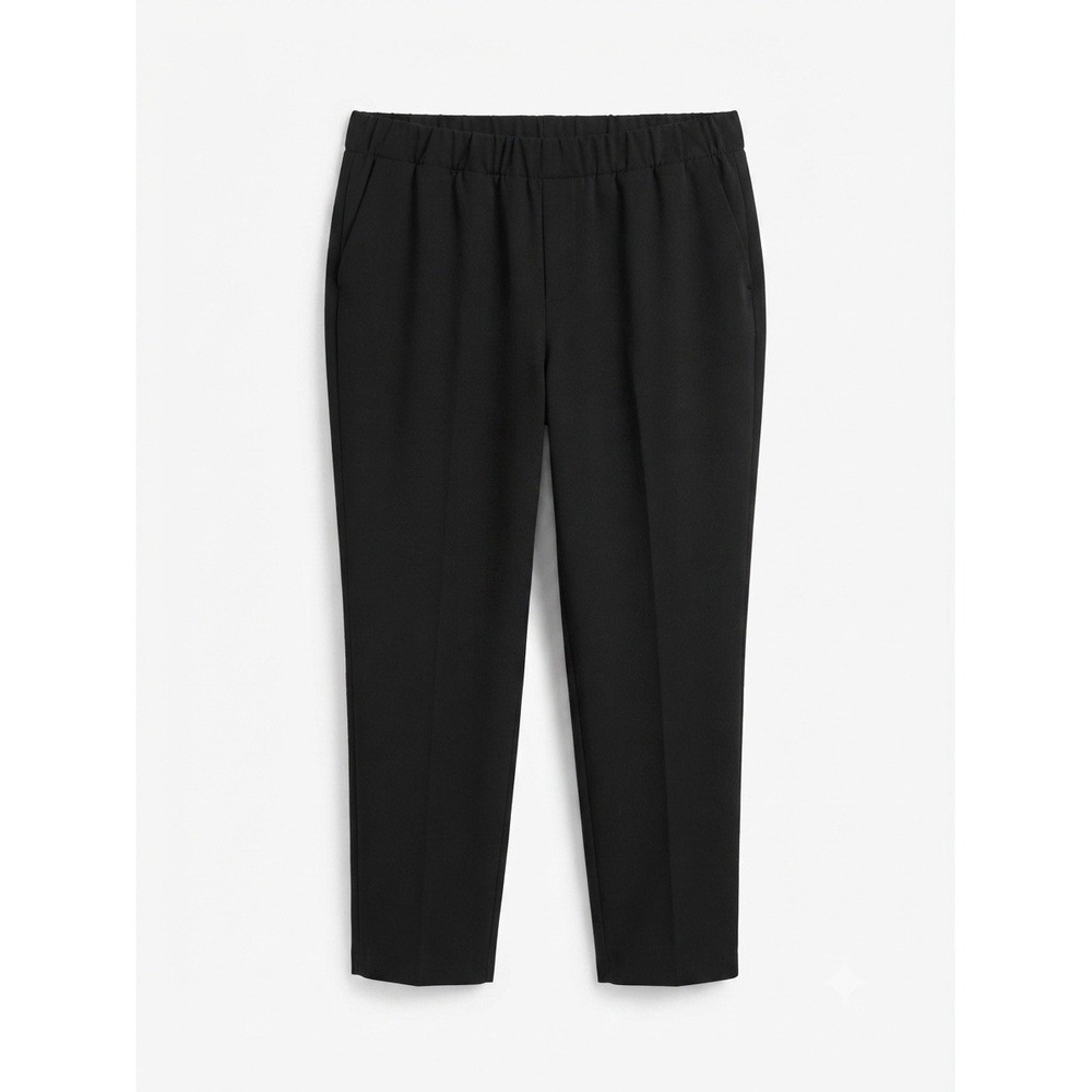 Torrid 3X Black Dress Pants Pull On Plus Short New Business Work Office